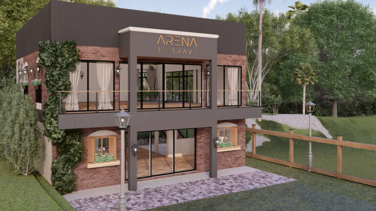 RENDER RV -22_Exterior - Pool at Night_RT_Fast